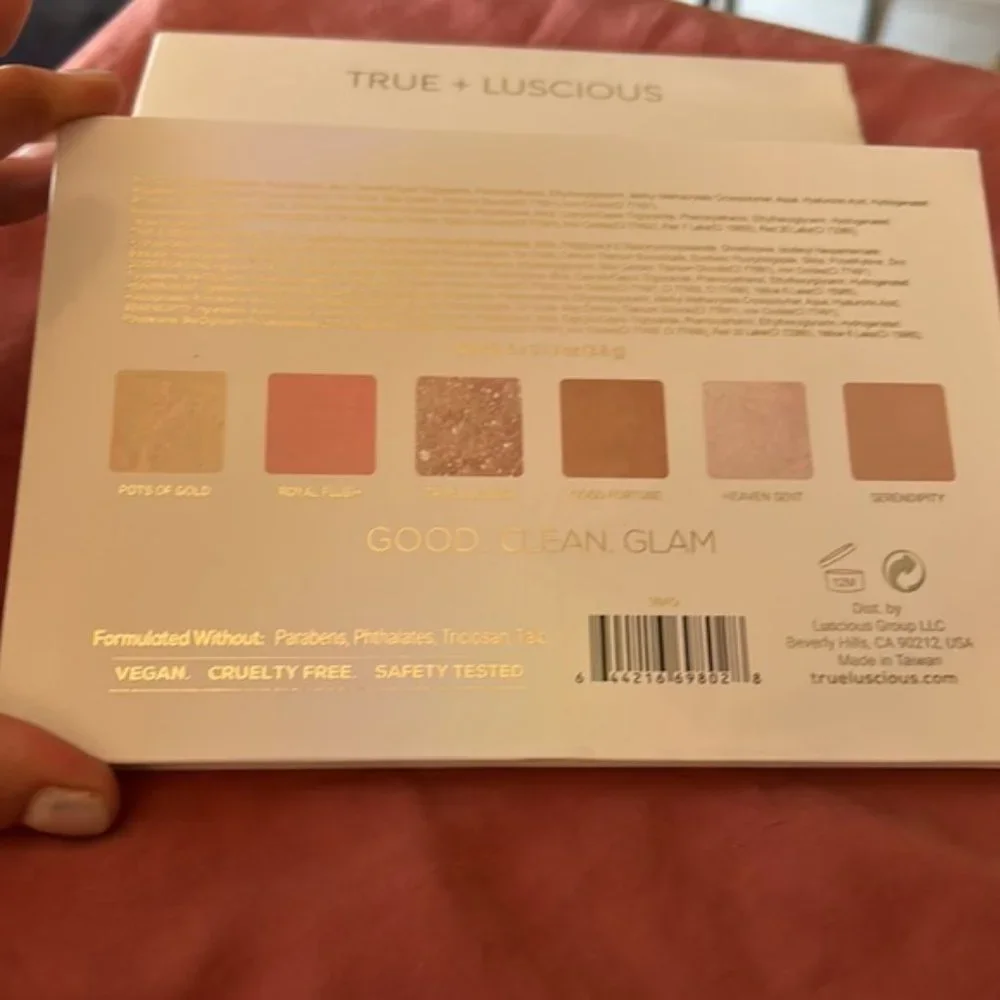 True +  Luscious  Lucky Glow  Bronzer + Highlighter Palette- NEW NIB